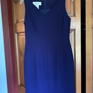 Royal blue sleeveless dress
